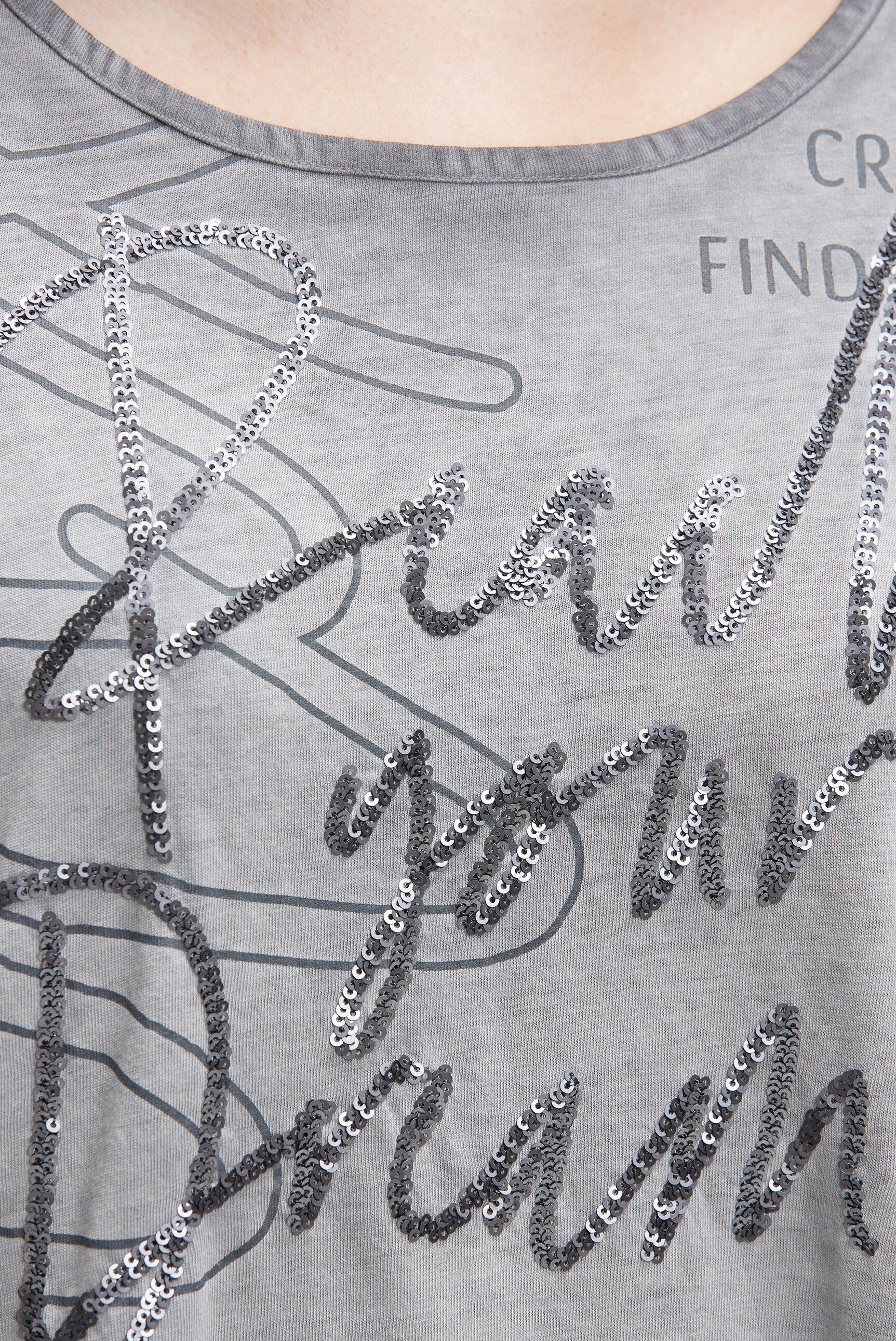 Oversized-Shirt Oil Dyed mit Artwork - 6