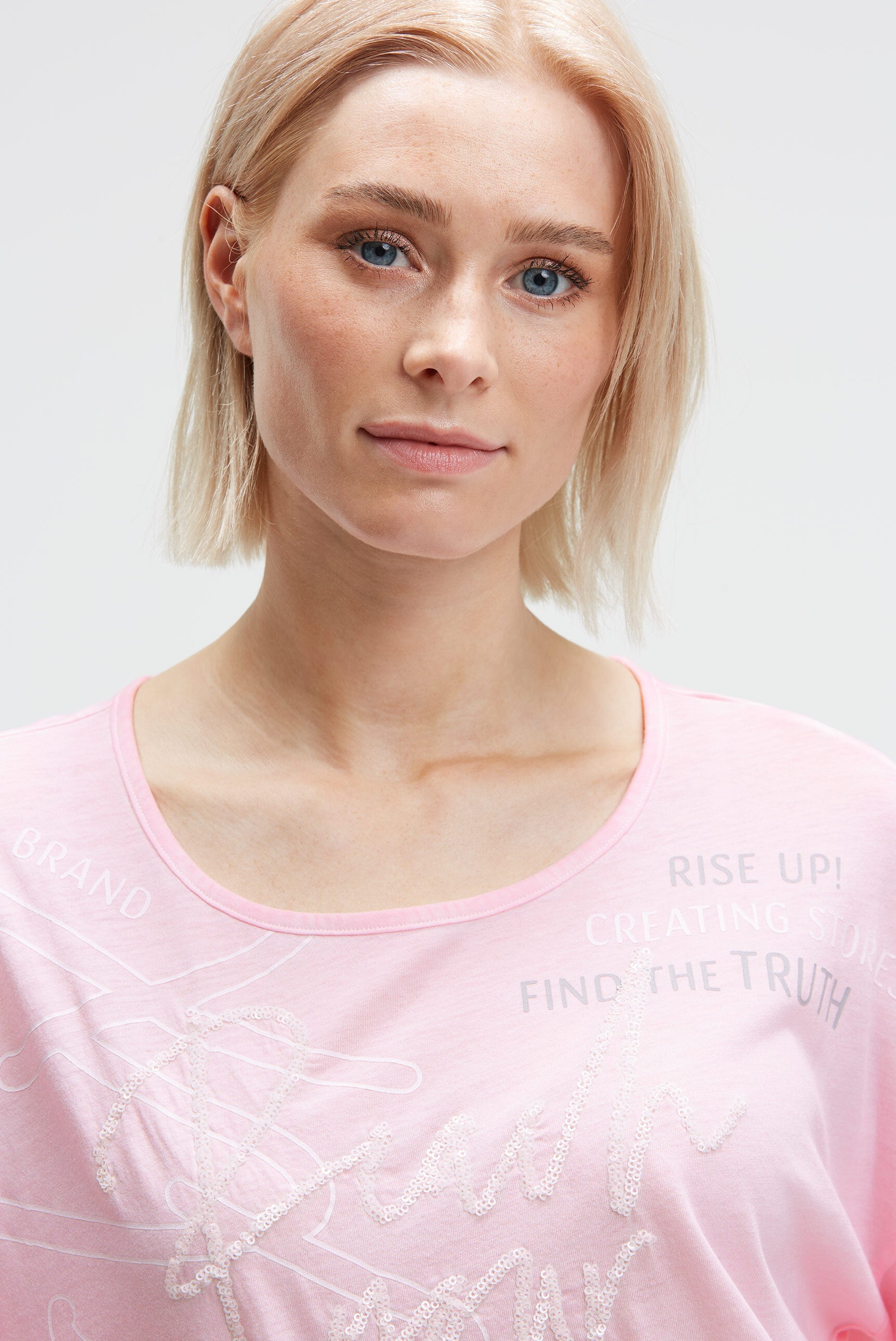 Oversized-Shirt Oil Dyed mit Artwork - 4