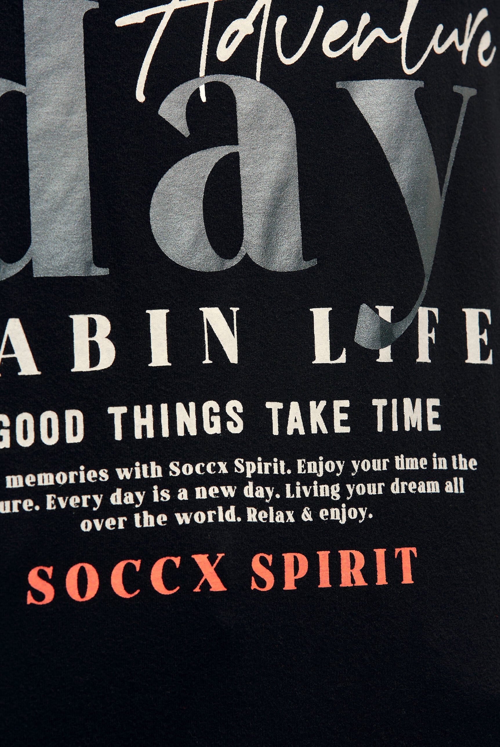 Koszulka z krótkimi rękawami i nadrukiem Label - 6