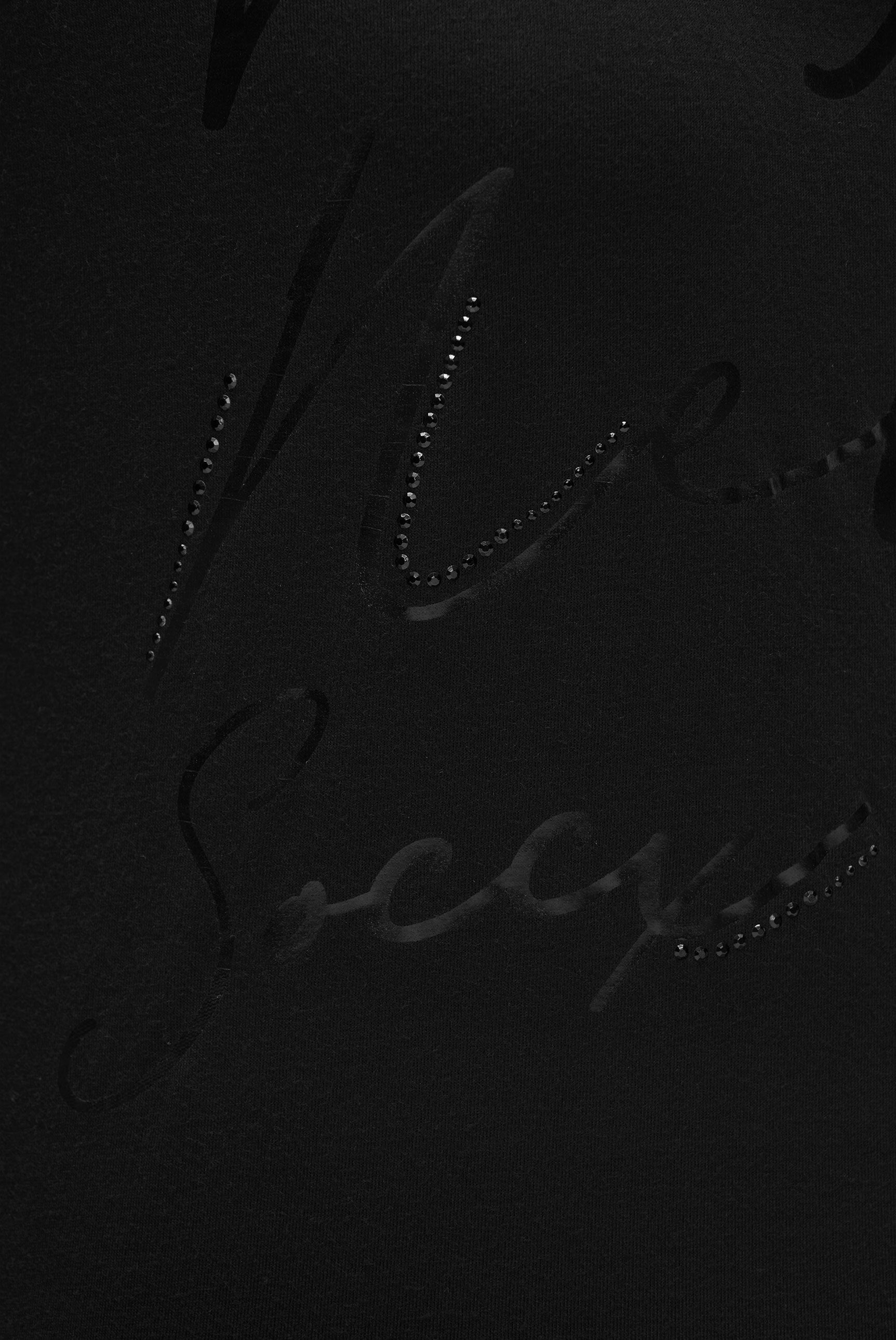 Rundhalsshirt mit Artwork und verkürzten Ärmeln - 5