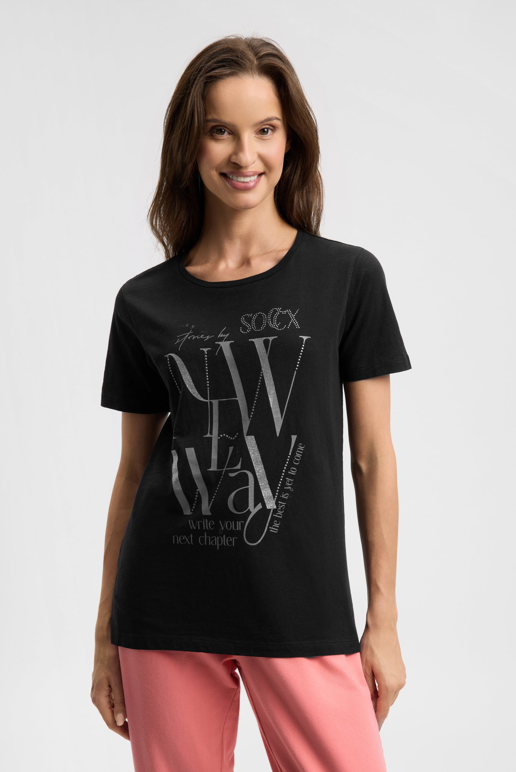 T-Shirt Rundhals mit Artwork